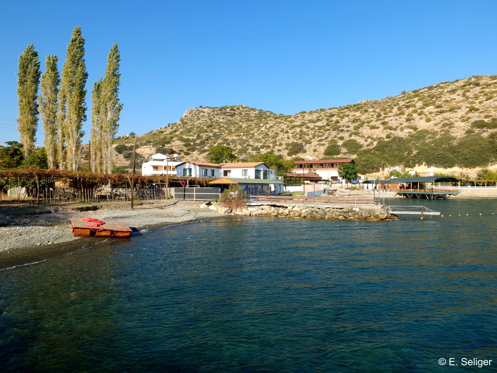 Blick auf den nahe gelegenen Stramd in Yeşilırmak  - Lupe Reisen