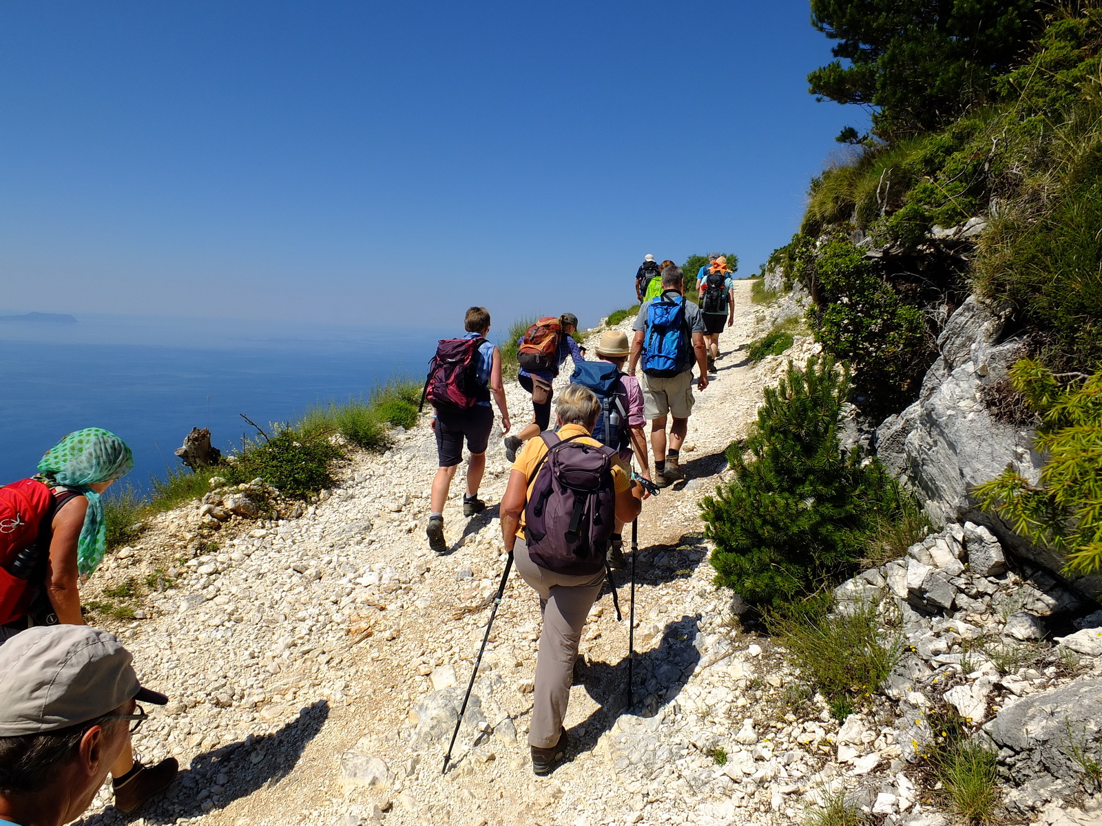 Wanderung am Llogara-Pass oberhalb des Ionischen Meeres - Lupe Reisen