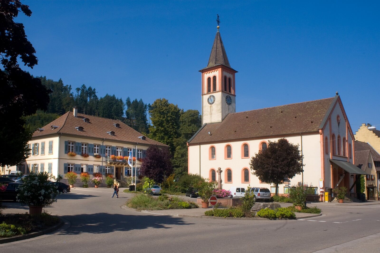 Ortszentrum von Sulzburg (Copyright Stadt Sulzburg) - Lupe Reisen
