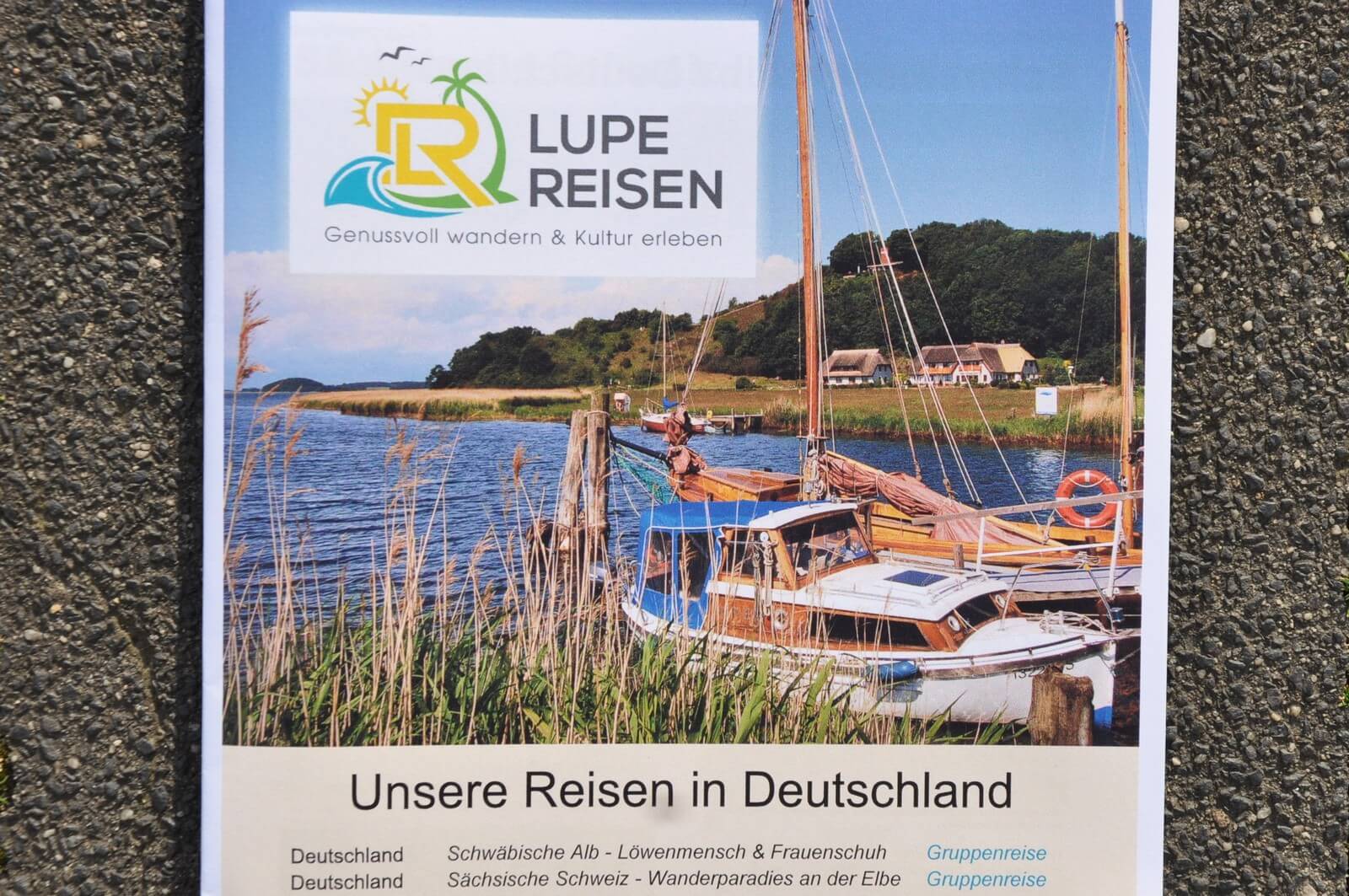 Deutschland-Katalog Lupe Reisen